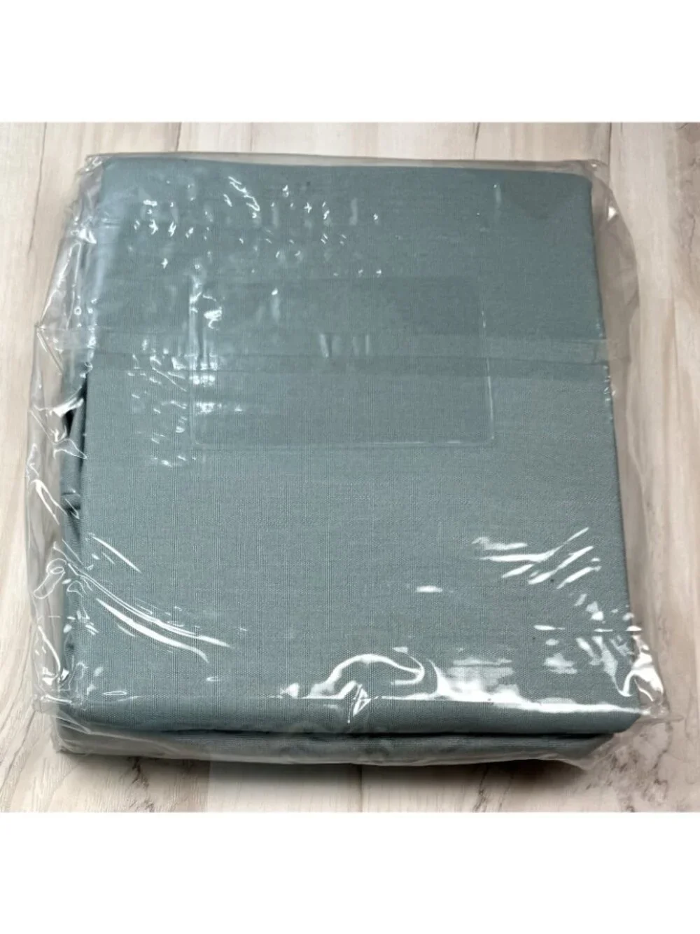 POTTERY BARN Sunbrella Torrey Wingback Chair OUTDOOR SLIPCOVER Aqua NIP NEW